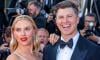Scarlett Johansson, Colin Jost stun at ‘Jurassic World Rebirth’ premiere